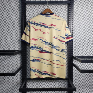 Camiseta Arsenal 2023-2024 Crema Cuarta dorsal