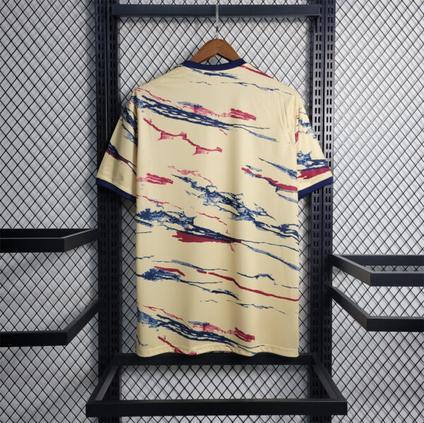 Camiseta Arsenal 2023-2024 Crema Cuarta dorsal