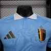 Camiseta Bélgica Lukaku 2024 Celeste pecho