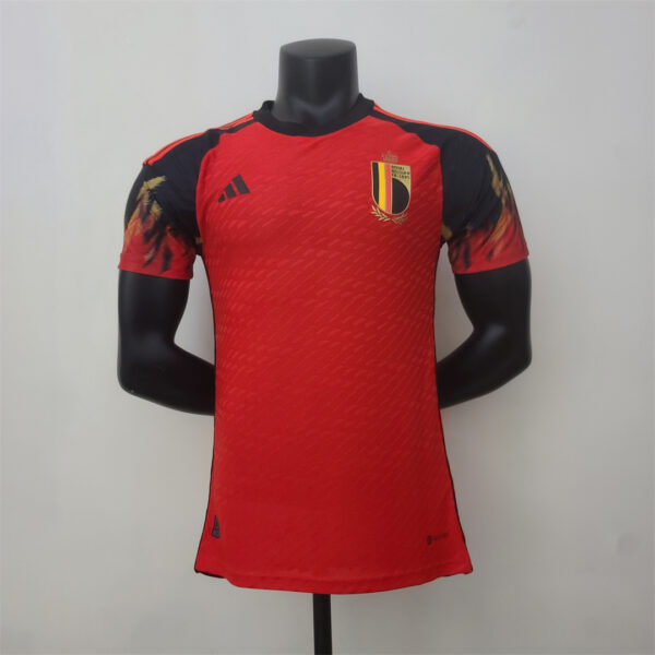 Camiseta Bélgica Mundial 2022 Hazard