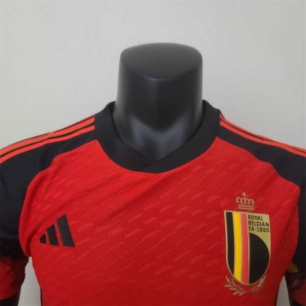 Camiseta Bélgica Mundial 2022 Hazard pecho
