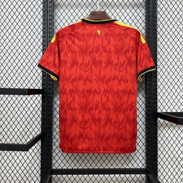 Camiseta Belgica Mundial 2026 dorsal