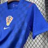 Camiseta Croacia 2026 Azul manga