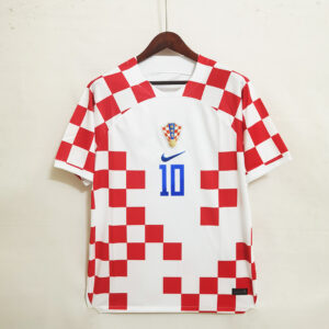 Camiseta Croacia Mundial 2022 Modric