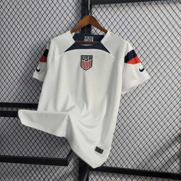 Camiseta Estados Unidos Qatar 2022 lateral