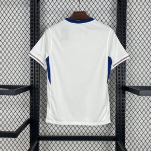 Camiseta Francia 2025 blanca dorsal