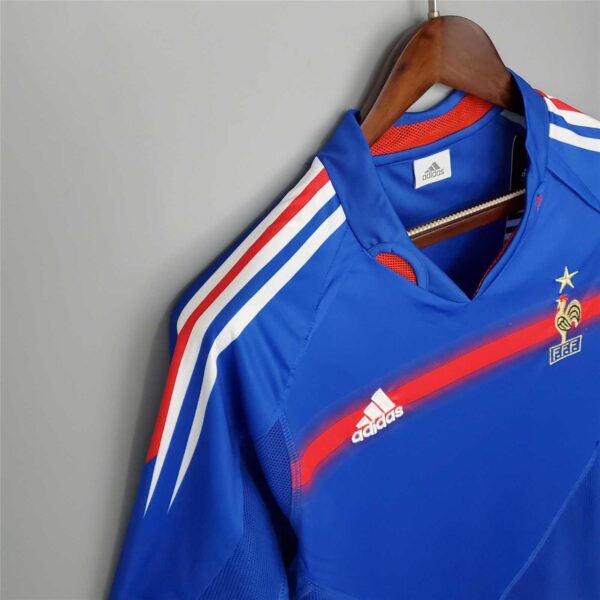 Camiseta Francia Eurocopa 2004 hombro