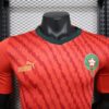 Camiseta Marruecos 2023 Roja cuello