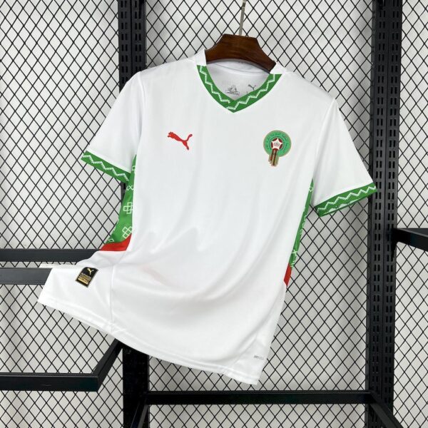 Camiseta Marruecos 2024-2025 Blanca