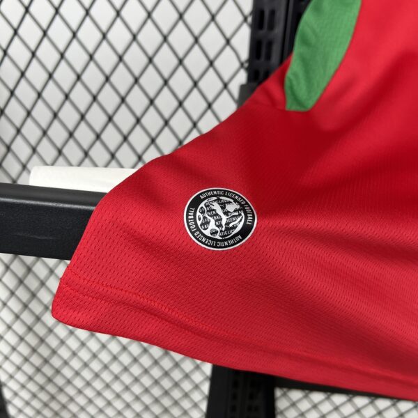 Camiseta Marruecos Mundial 2026 etiqueta