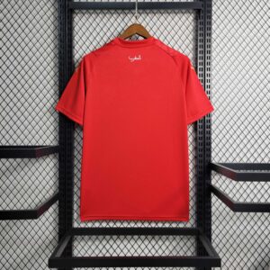 Camiseta Marruecos Rojo 2023 dorsal