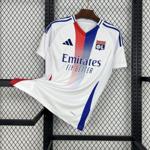 Camiseta Olympique Lyon 2024-2025 Blanco