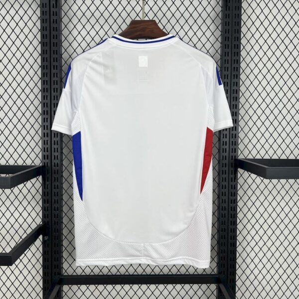 Camiseta Olympique Lyon 2024-2025 Blanco dorsaal