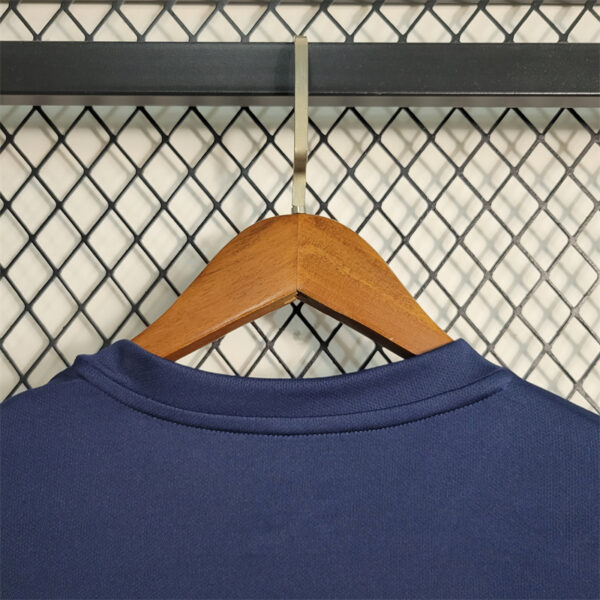 Camiseta Olympique Lyon 2025-2026 Azul cuello