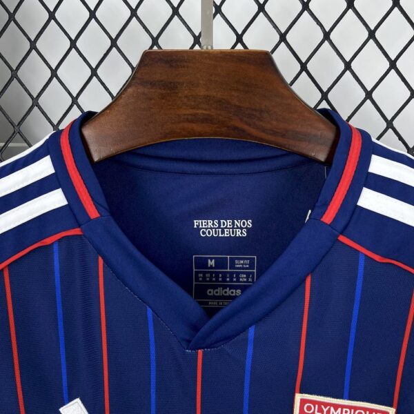 Camiseta Olympique Lyon Azul 2025-2026 Endrick pecho