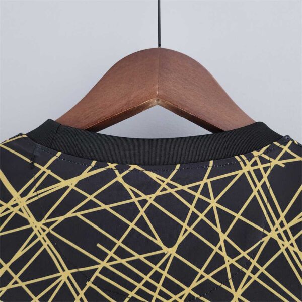 Camiseta PSG Dorado 2022-2023 cuello