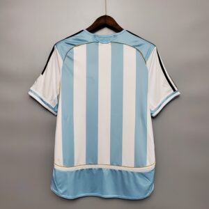Camiseta Retro Argentina 2006 Riquelme dorsal