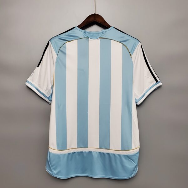 Camiseta Retro Argentina 2006 Riquelme dorsal