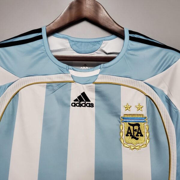 Camiseta Retro Argentina 2006 Riquelme pecho