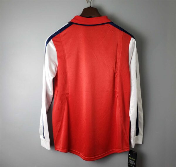 Camiseta Retro Arsenal Manga larga 2000-2001 Thierry dorsal