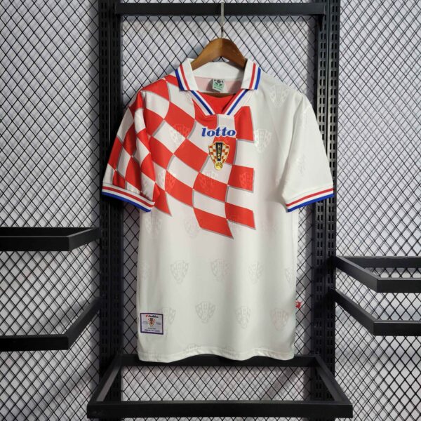 Camiseta Retro Croacia Mundial 1998 Suker