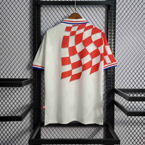 Camiseta Retro Croacia Mundial 1998 Suker dorsal