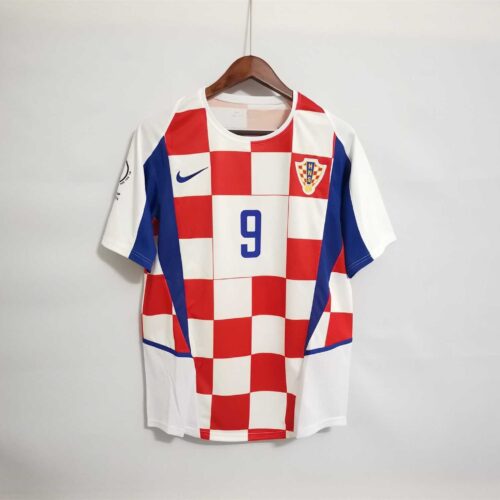 Camiseta Retro Croacia Mundial 2002 Suker