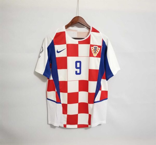 Camiseta Retro Croacia Mundial 2002 Suker
