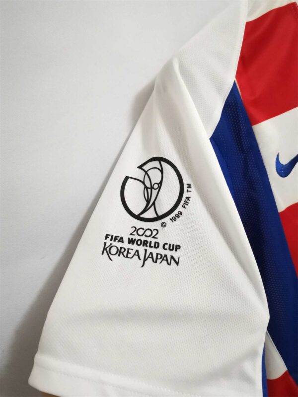 Camiseta Retro Croacia Mundial 2002 Suker manga