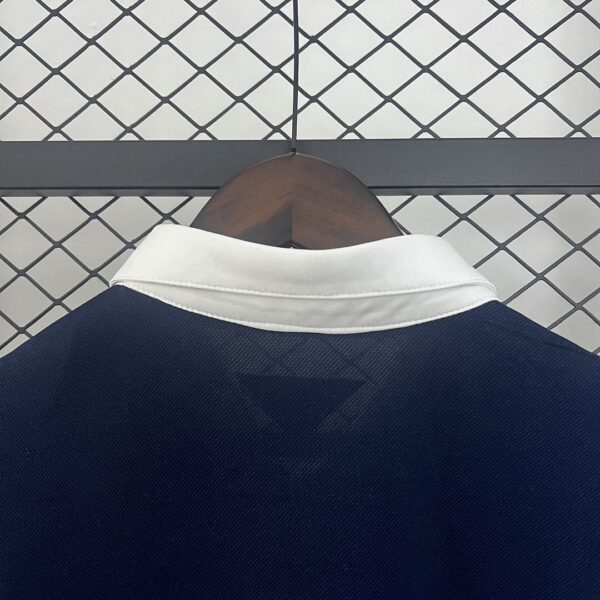 Camiseta Retro Francia Mundial 2014 cuello anterior