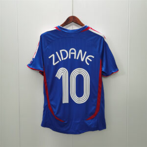 Camiseta Retro Francia Zidane 2006 dorsal
