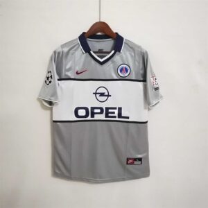 Camiseta Retro Paris Saint Germain 2000 Gris