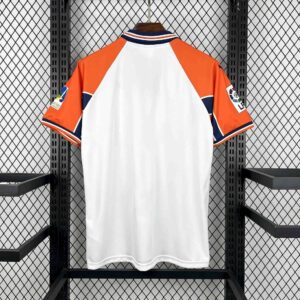 Camiseta Retro Real Oviedo OLI 2000-2001 Blanco dorsal