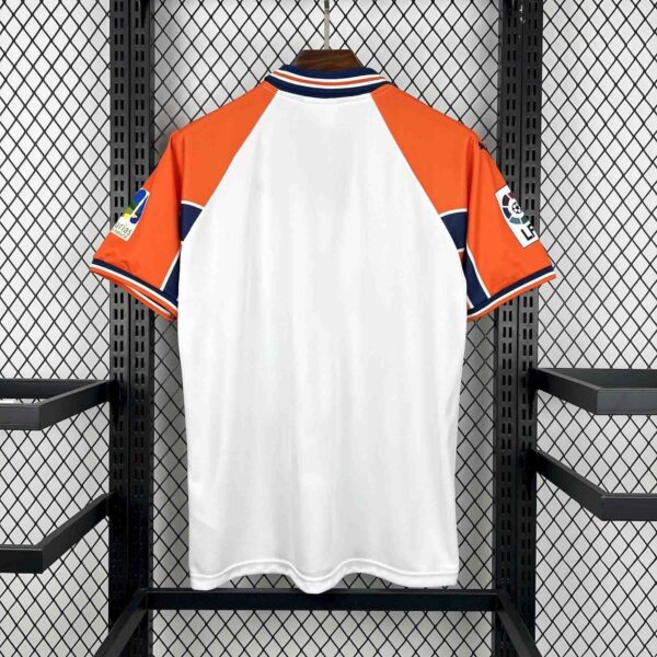 Camiseta Retro Real Oviedo OLI 2000-2001 Blanco dorsal