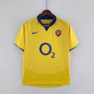 Camisetas Retro Arsenal 2003-2005 Amarillo