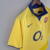 Camisetas Retro Arsenal 2003-2005 Amarillo manga