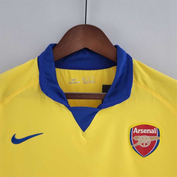 Camisetas Retro Arsenal 2003-2005 Amarillo pecho