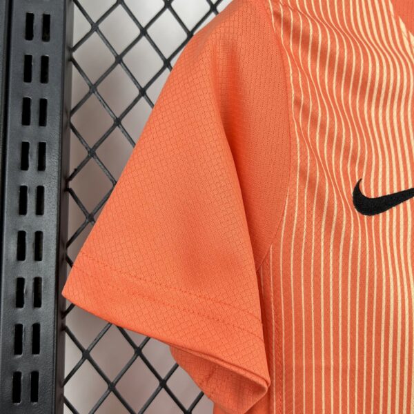 Conjunto niño FC Barcelona 2025-2026 Anaranjado manga