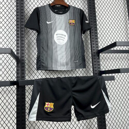 Conjunto niño FC Barcelona 2025-2026 Negro