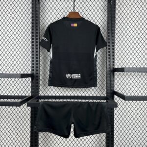 Conjunto niño FC Barcelona 2025-2026 Negro dorsal