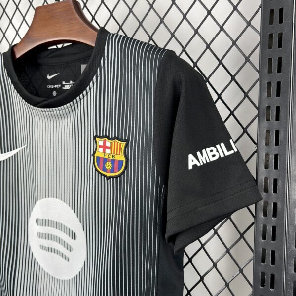 Conjunto niño FC Barcelona 2025-2026 Negro manga