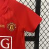 Conjunto niño Retro Manchester United 2007-2008 manic