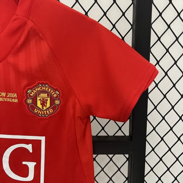 Conjunto niño Retro Manchester United 2007-2008 manic