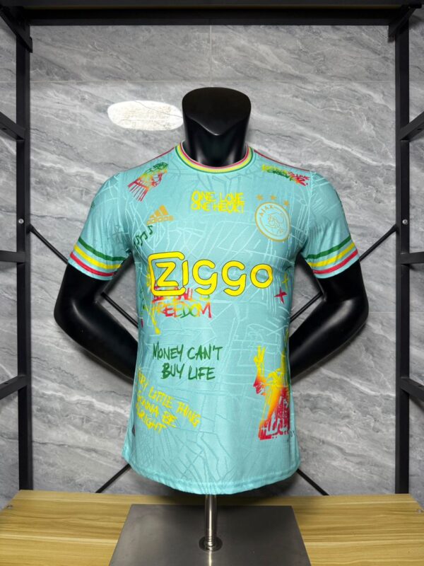 Camiseta Ajax Bob Marley 2025-2026 verde