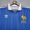 camiseta retro francia mundial 1982 cuello