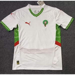 camiseta marruecos 2024-2025 blanca post